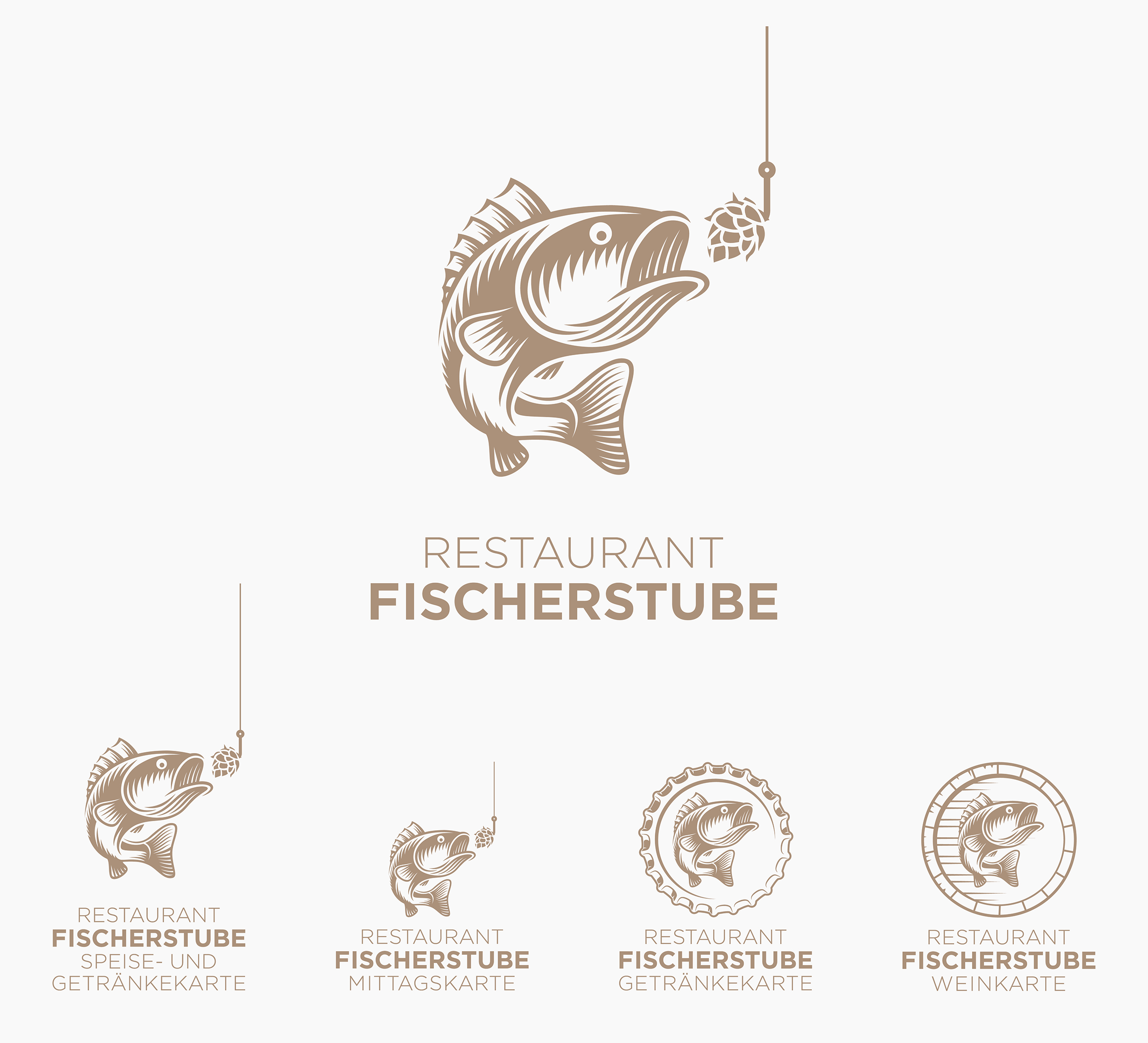 restaurant fischerstube logos