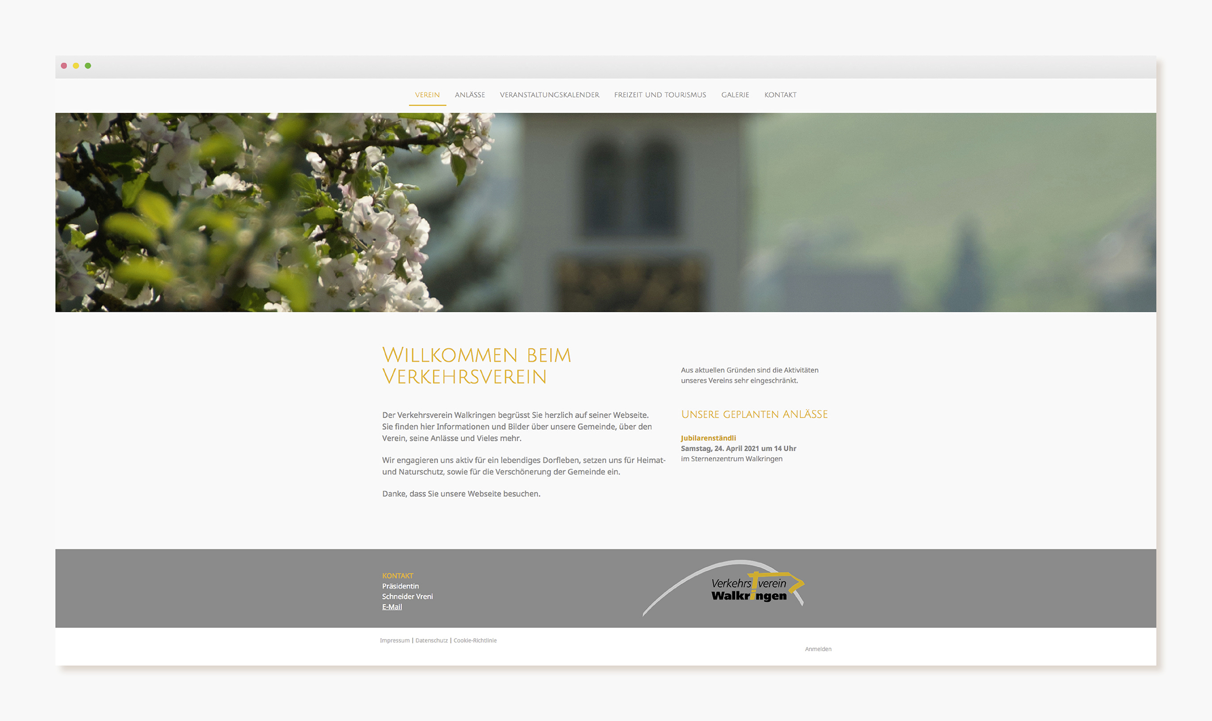 homepage vv-walkringen.ch