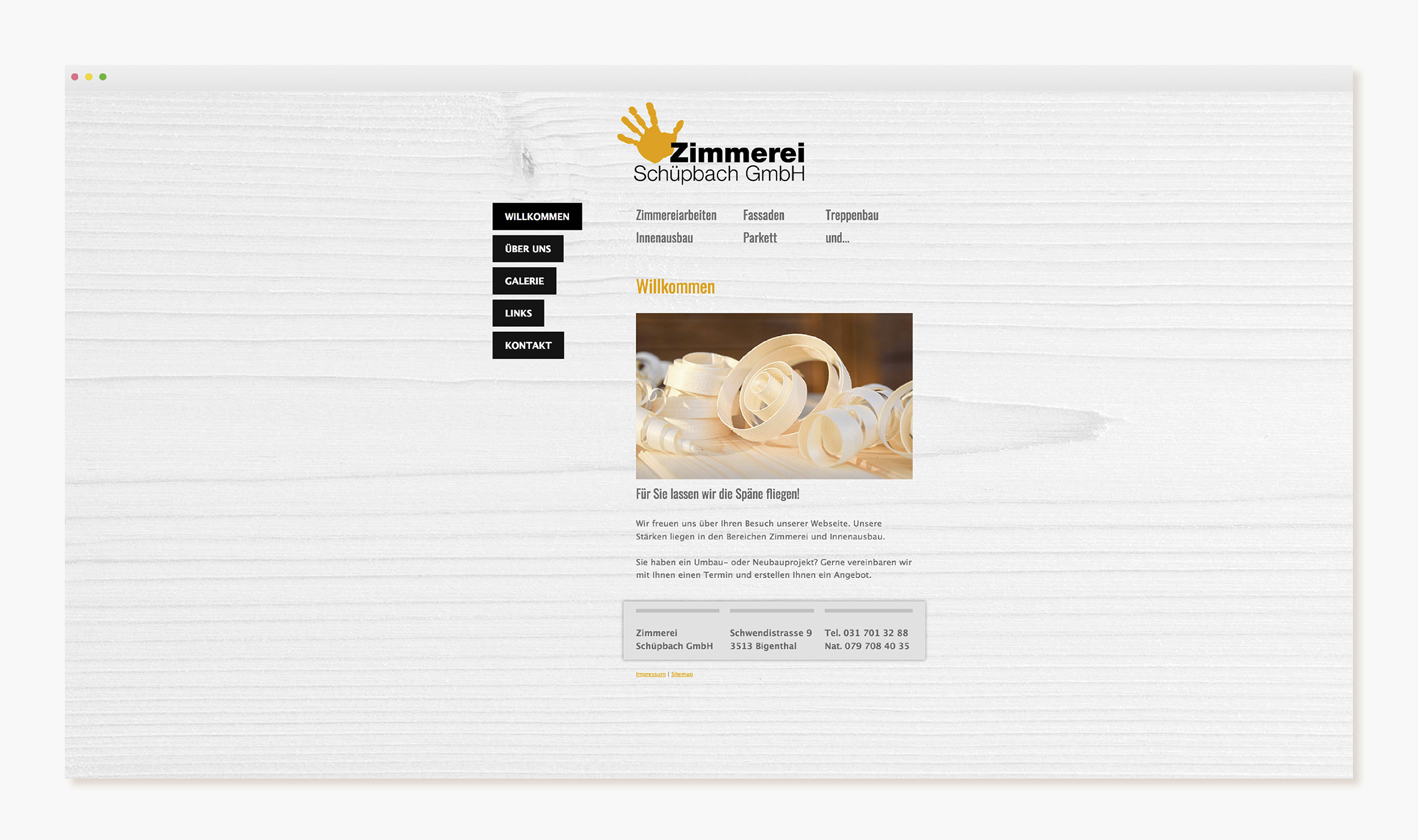 homepage zimmerei-schuepbach.ch
