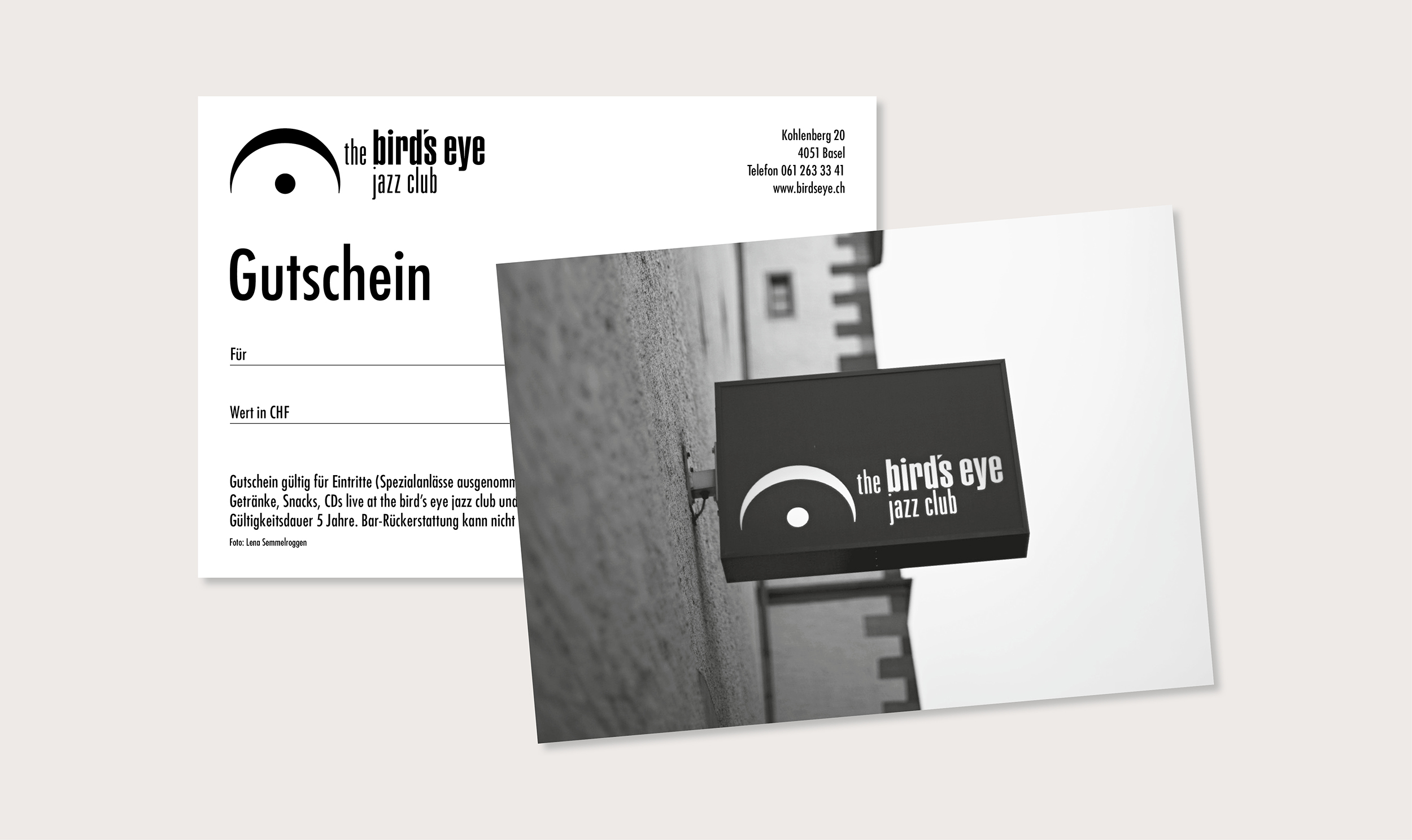the bird’s eye jazz club geschenkgutschein
